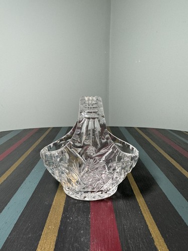 Vintage clear cut glass - clear,