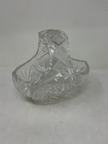 Cut crystal glass - cut, basket