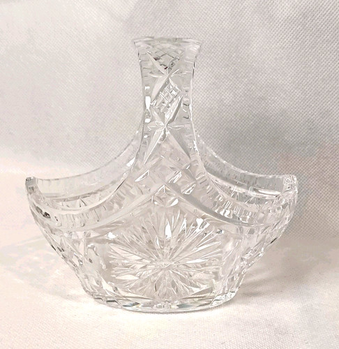 Vintage cut crystal glass - vintage,