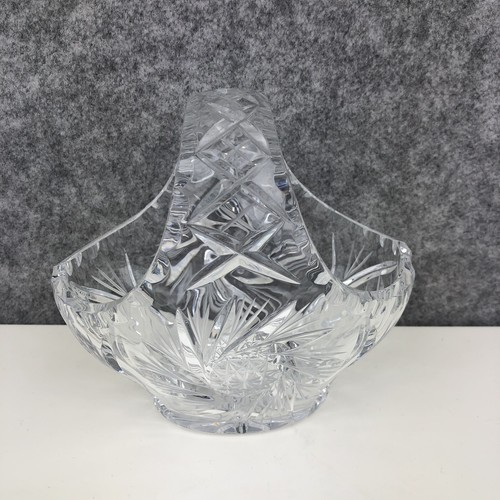 Lead crystal glass - , pinwheel
