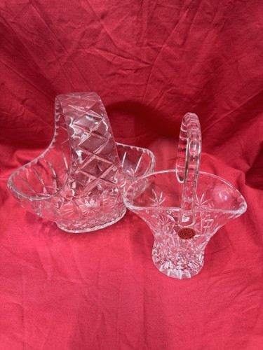 Lead crystal baskets 2 - lead,
