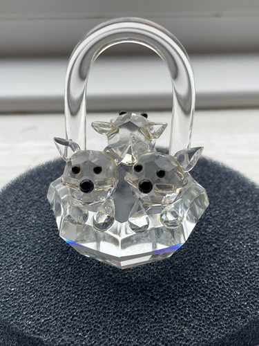Preciosa crystal basket - crystal, of