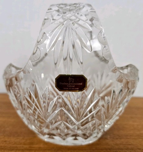 Doulton crystal glass flower - glass,