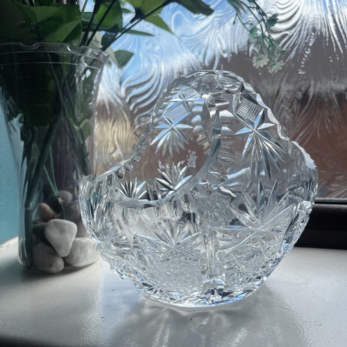 Large heavy cut - heavy, crystal