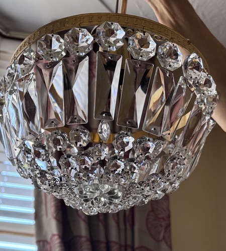 Beautiful diam crystal - 10”,