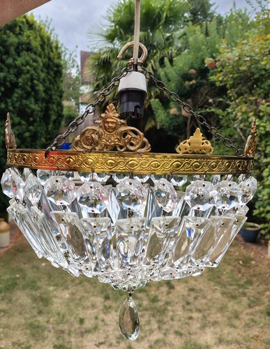 Vintage crystal glass - vintage,