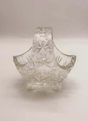 Vintage cut crystal glass - crystal,