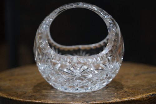Vintage lead crystal clear - lead,